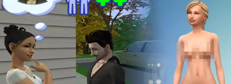 NSFW Sims 2 Glitch Makes Characters Nude