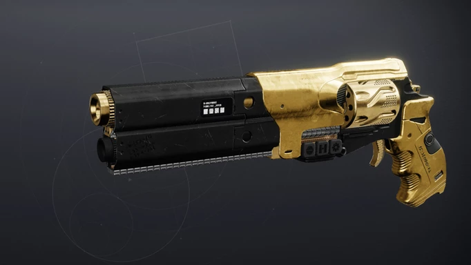 The Warden's Law hand cannon in Destiny 2