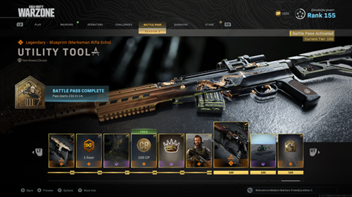 Warzone battle pass