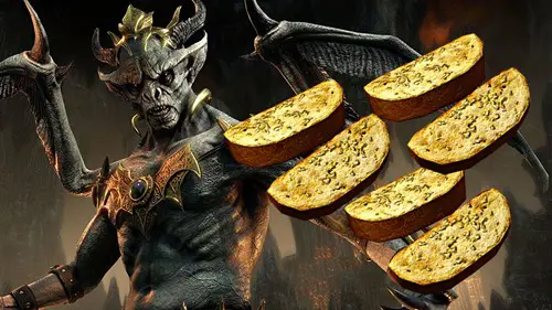 Skyrim Garlic Bread