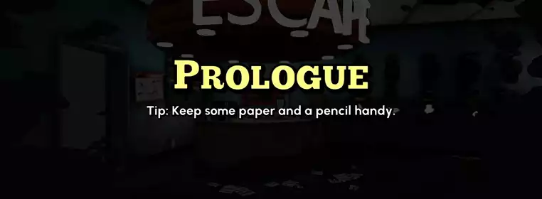 Escape Academy Prologue Walkthrough