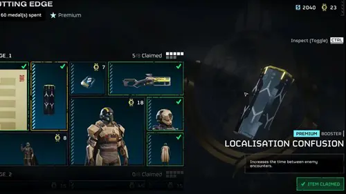 The Localisation Confusion Booster in the Cutting Edge Warbond