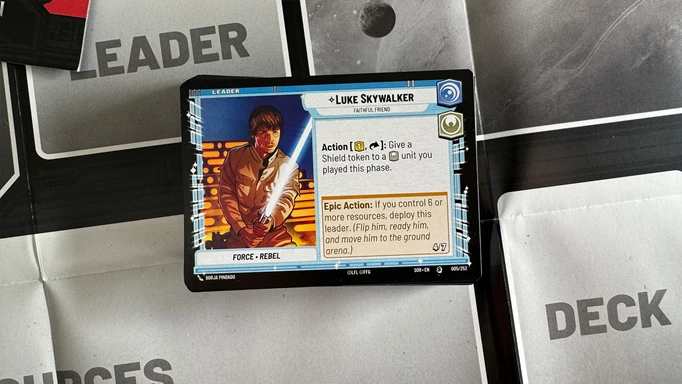 Luke Skywalker in Star Wars Unlimited