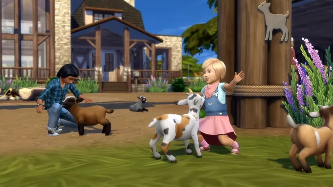 Mini Sheep Sims 4 Horse Ranch