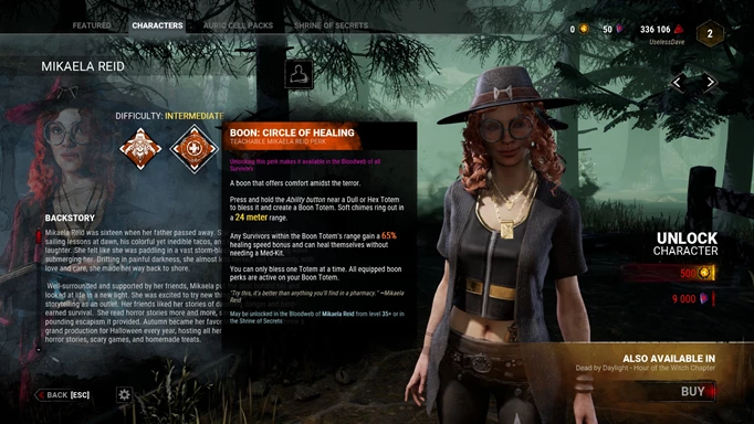 Dead by Daylight Survivor Perks: Circle of Healing