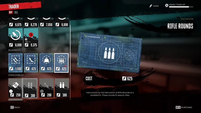 Dead Island 2 tips: Purchase the ammo blueprints