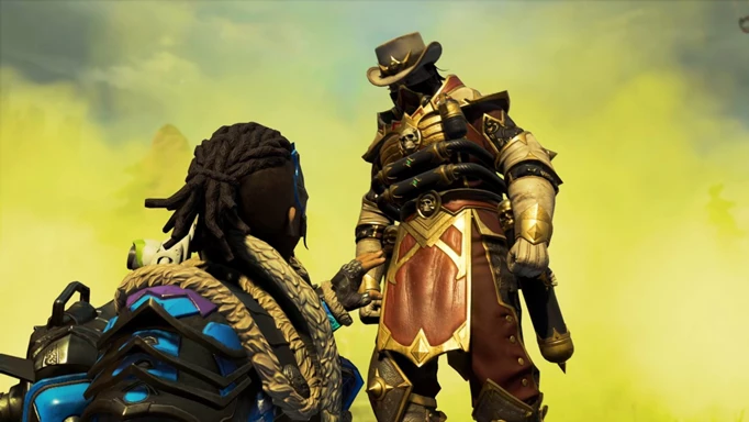 an image of two characters in Apex Legends
