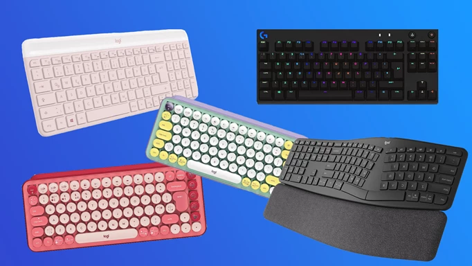 Image showing some of the best Logitech gaming keyboards