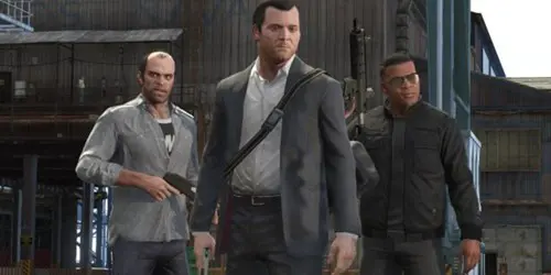 Trevor, Michael, and Franklin in GTA V