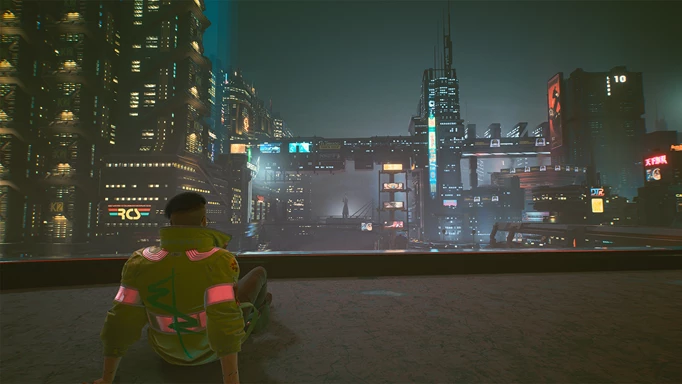 Lucy's apartment, one of the Cyberpunk 2077 anime Easter eggs