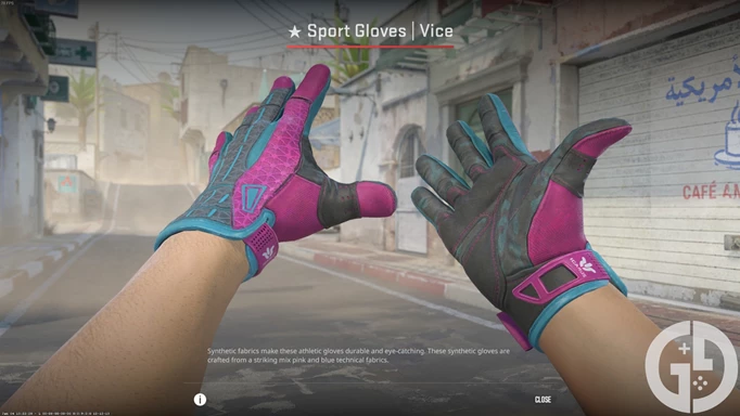Image of the Vice gloves in CS2