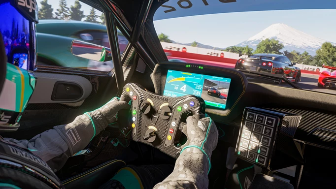 Forza Motorsport cockpit view