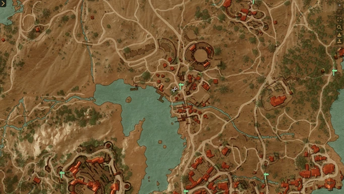 The Witcher 3 Barber Locations tourney grounds