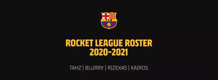 FC Barcelona Announce New Rocket League Roster