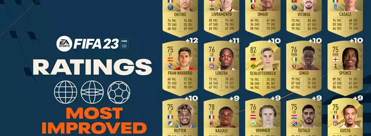 FIFA 23 Most Improved Players List