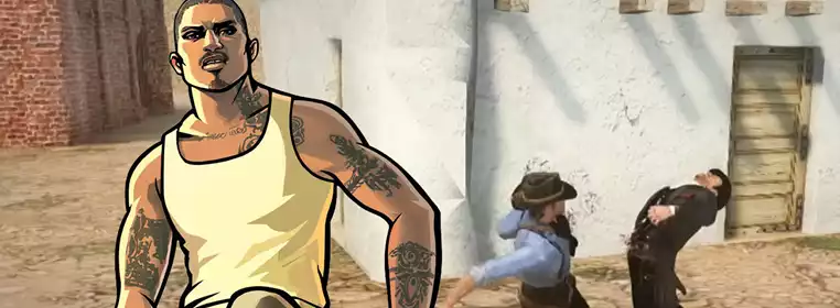 GTA: San Andreas is even better as a Red Dead game