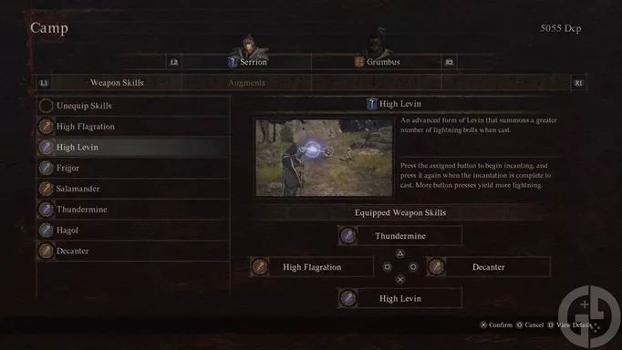 Sorcerer Weapon Skills in Dragon's Dogma 2