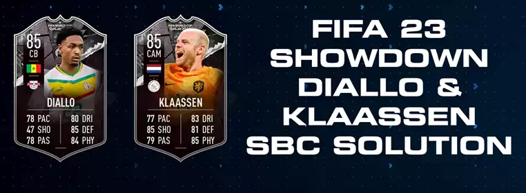 FIFA 23 Showdown Diallo & Klaassen SBC Solution