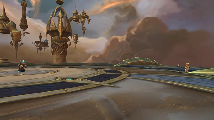 Preview of Mega-dungeon with Chromie stood at the edge