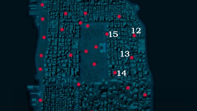 Map of Upper East Side locations