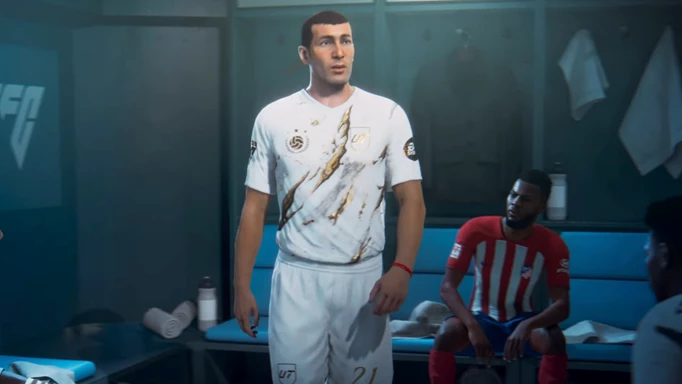 Zidane in an icon kit at eSports FC