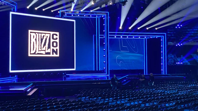 The Stage at BlizzCon 2023