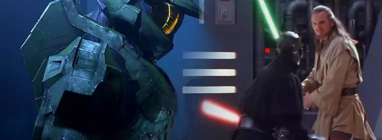 Star Wars' Iconic Duel Of The Fates Recreated In Halo