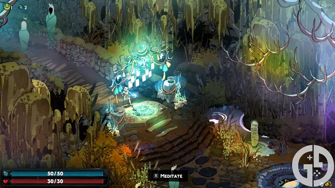 Image showing you where to unlock Arcana Cards in Hades 2