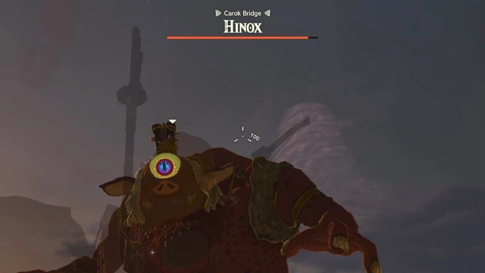 The Hinox in Zelda: Tears of the Kingdom