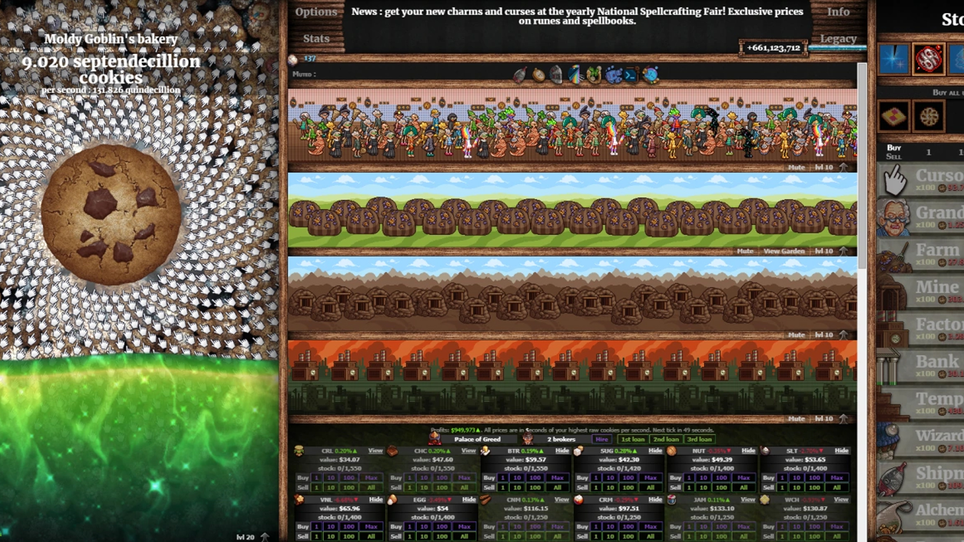 Cookie clicker steam cookie monster фото 30