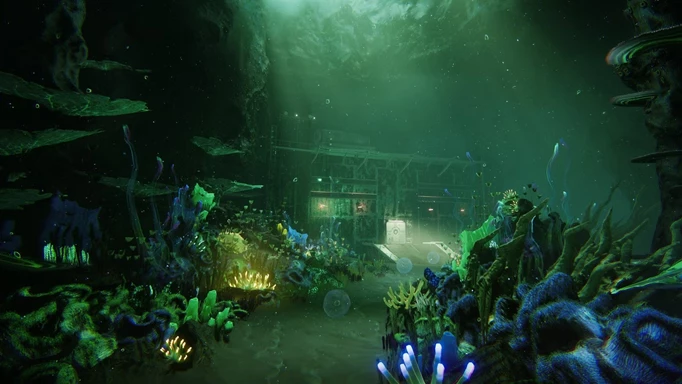 Destiny 2 Season of the Deep underwater section