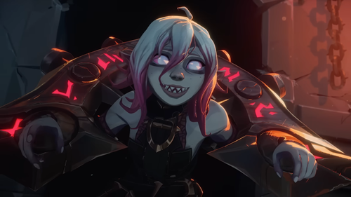 Briar in chains in League of Legends