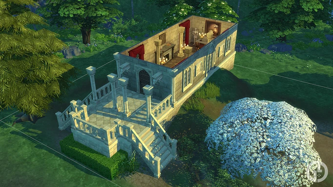 Image of Build Buy items in Castle Estate Kit for The Sims 4