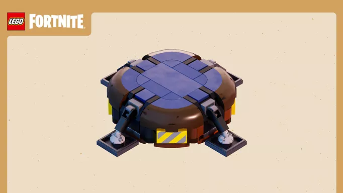 A Launch Pad in LEGO Fortnite