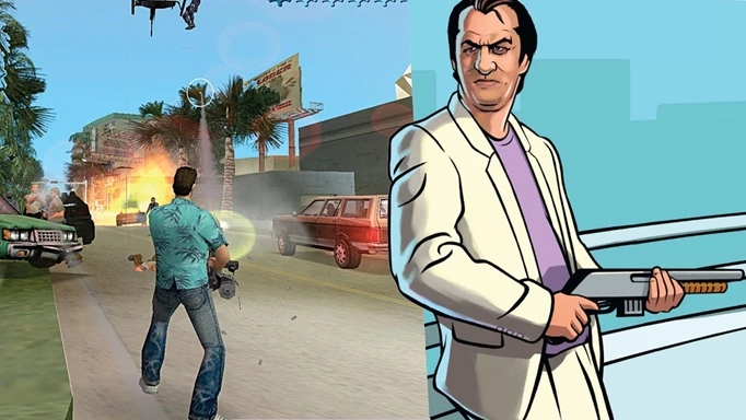 GTA 6 Vice City gameplay and artwork