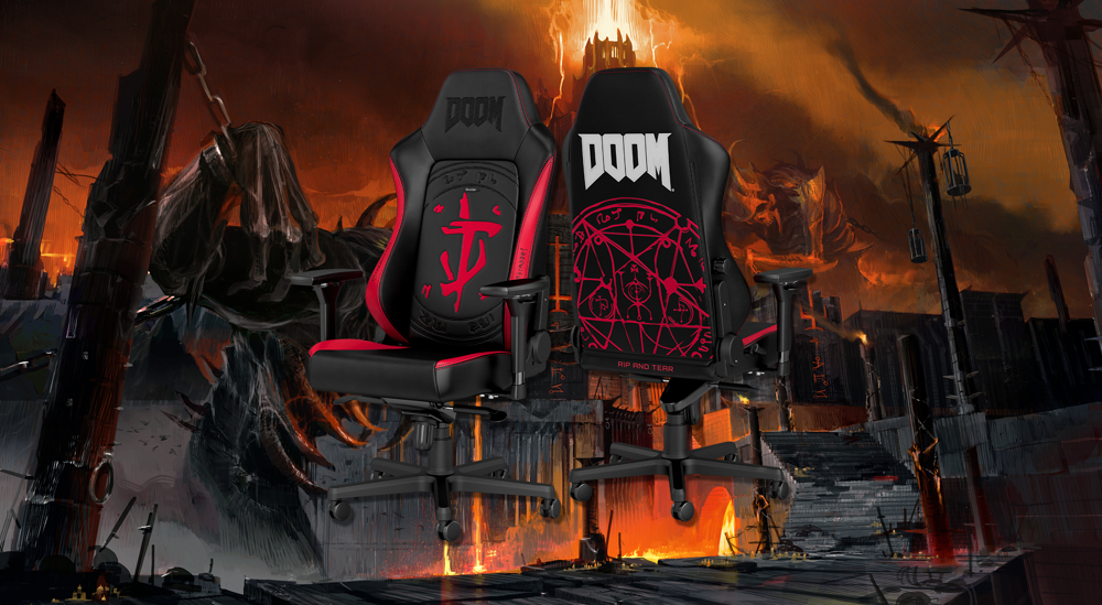 noblechairs HERO Series DOOM Edition: The Perfect Chair For 'Rip And Tear'
