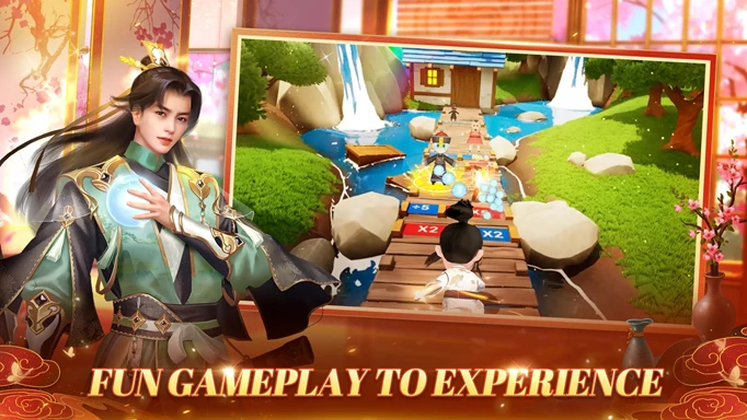 Call Me Emperor key art with text saying "Fun gameplay experience"