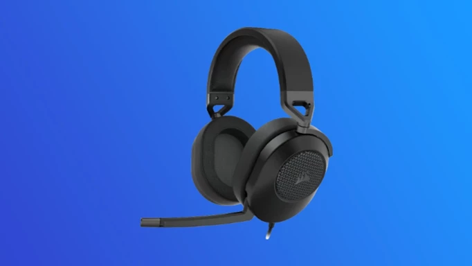 The Corsair HS65 SURROUND Gaming Headset
