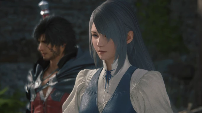 A picture of Jill and Clive in Final Fantasy 16