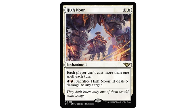 High Noon card in Magic The Gathering