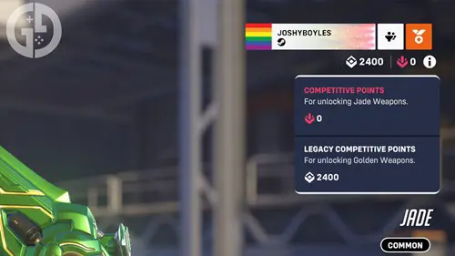 What To Do With Legacy Competitive Points Learn how to unlock Jade & Golden weapons in Overwatch 2