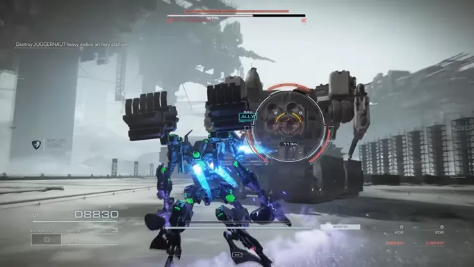 Fighting the Juggernaut in Armored Core 6