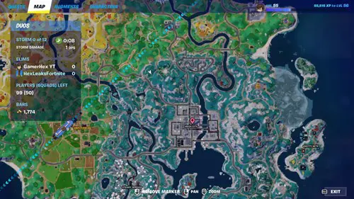 Grind Rail locations in Fortnite Chapter 4 Season 2