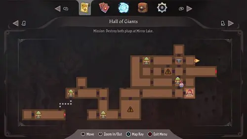 Seed location in Hall of Giants
