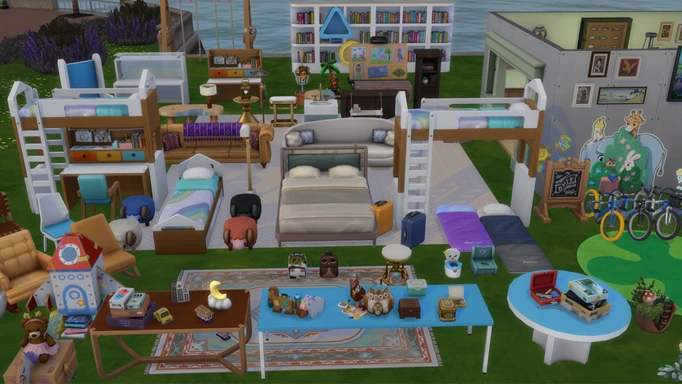 The Sims 4 Growing Together Build mode items