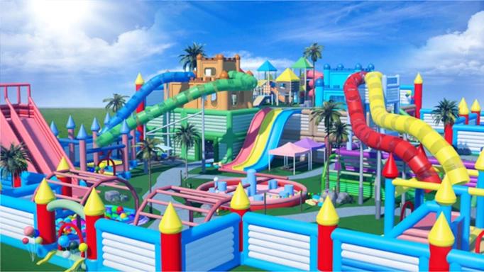 Theme Park Image at Bounce House Tycoon