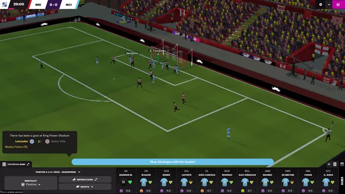 Football Manager 2022 Details on the Data Hub, Match Engine & More