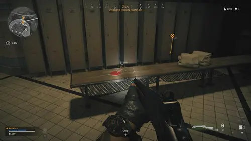 One of the Secrets of the Pacific Warzone locations holds a ping pong paddle.