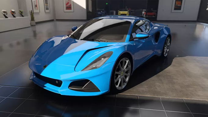 The new Lotus Emira in Forza Motorsport