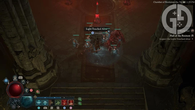 Diablo 4 Light Touched Altar
